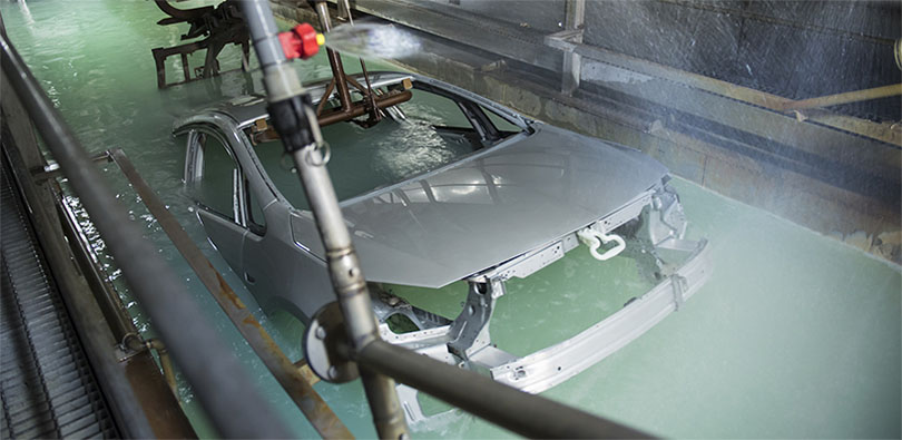 E-coat process
